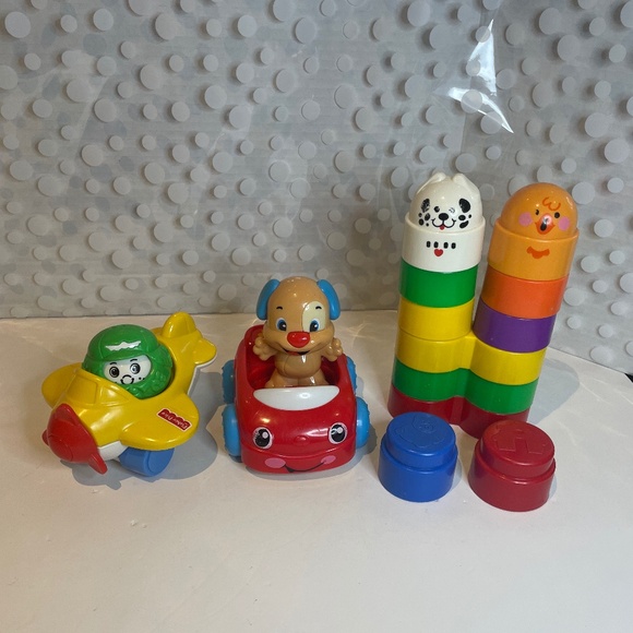 Vintage 90s Fisher Price Preschool Bundle - Picture 1 of 9